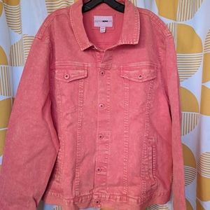 Fashion Nova Men stretch denim jacket Size XXL